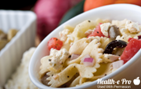 Greek pasta shaker salad