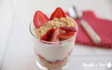 Peanut Butter and Jelly Parfait