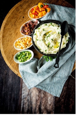 Mashed potato bar